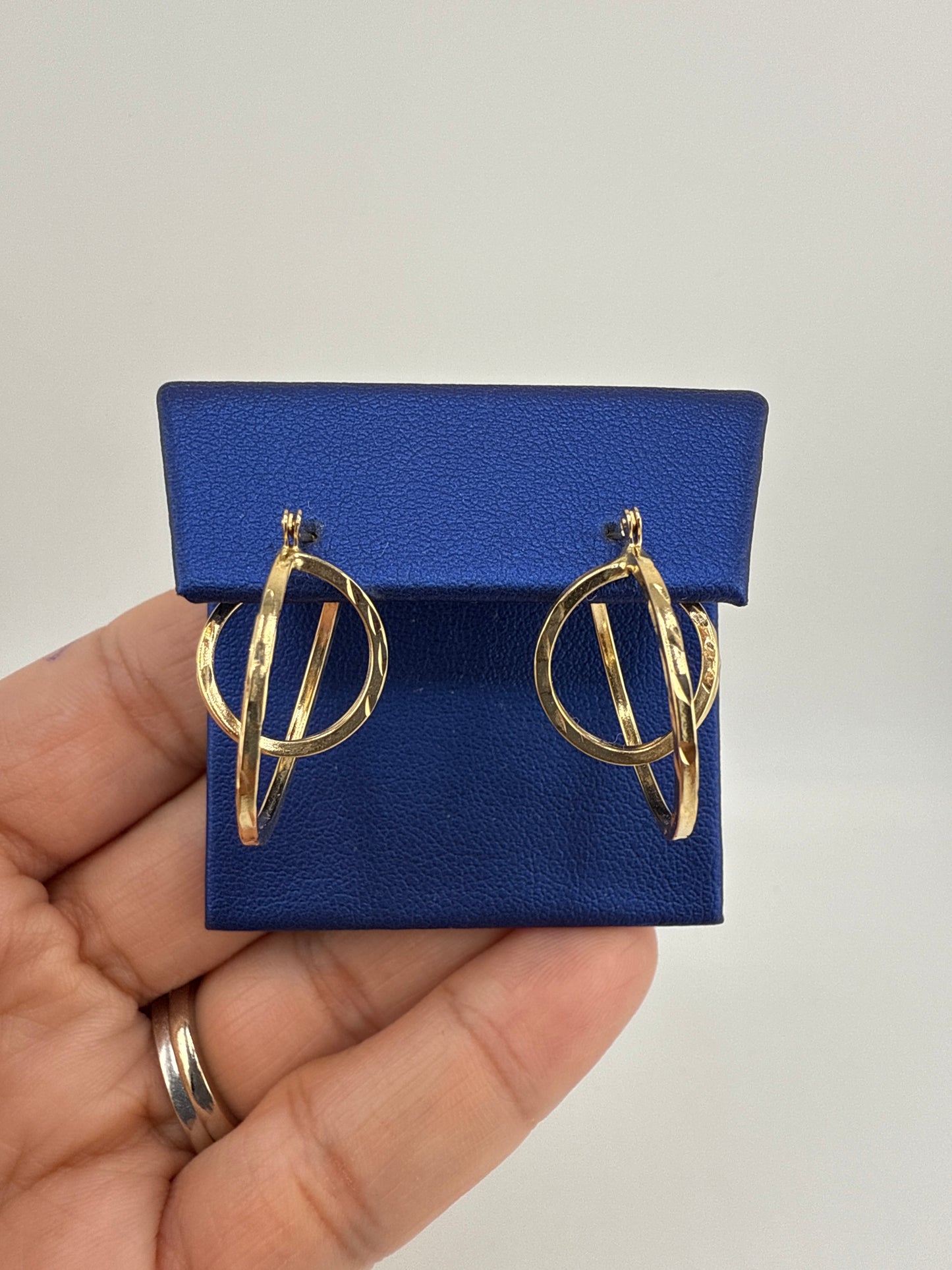 14k Gold Huggie Earrings