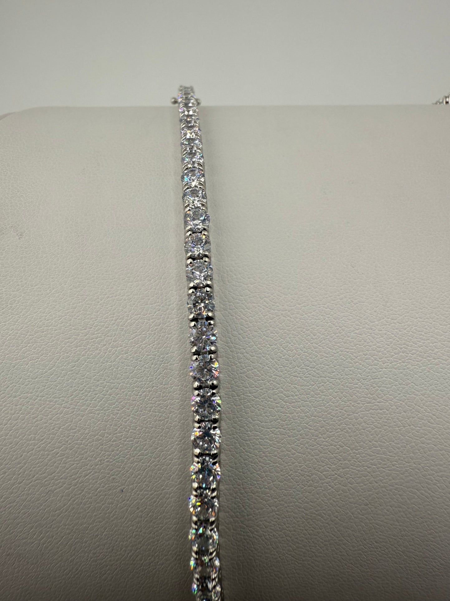 Circle Zirconia Tennis Bracelet