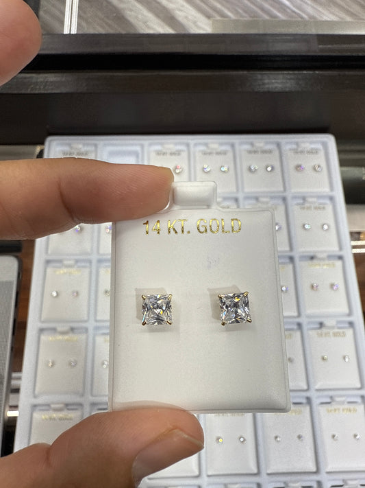 Zirconia square stone size large