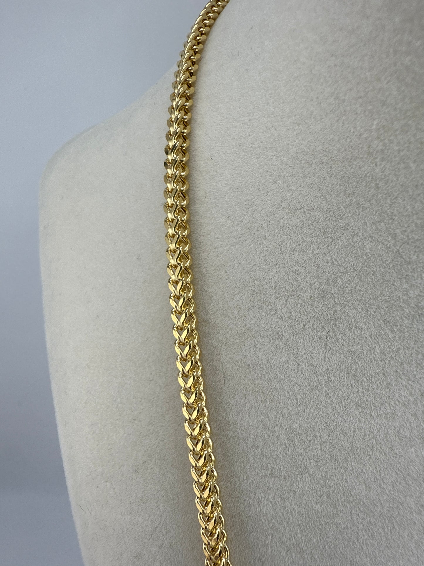 14k Franco Semi-Solid Gold Chain 20inch