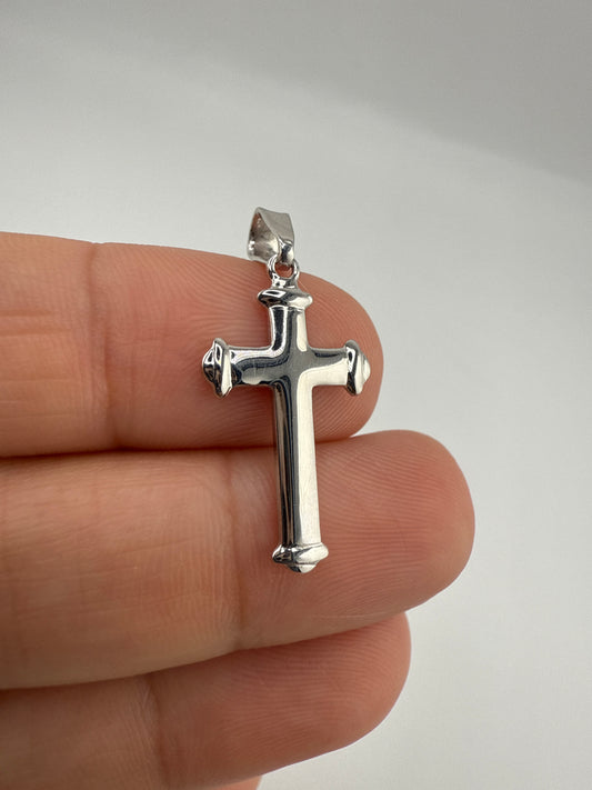 Sterling Silver, Small Cross Pendant