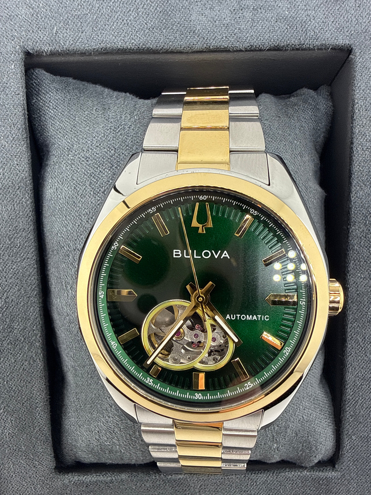 Bulova Surveyor Automatic Green Dial
