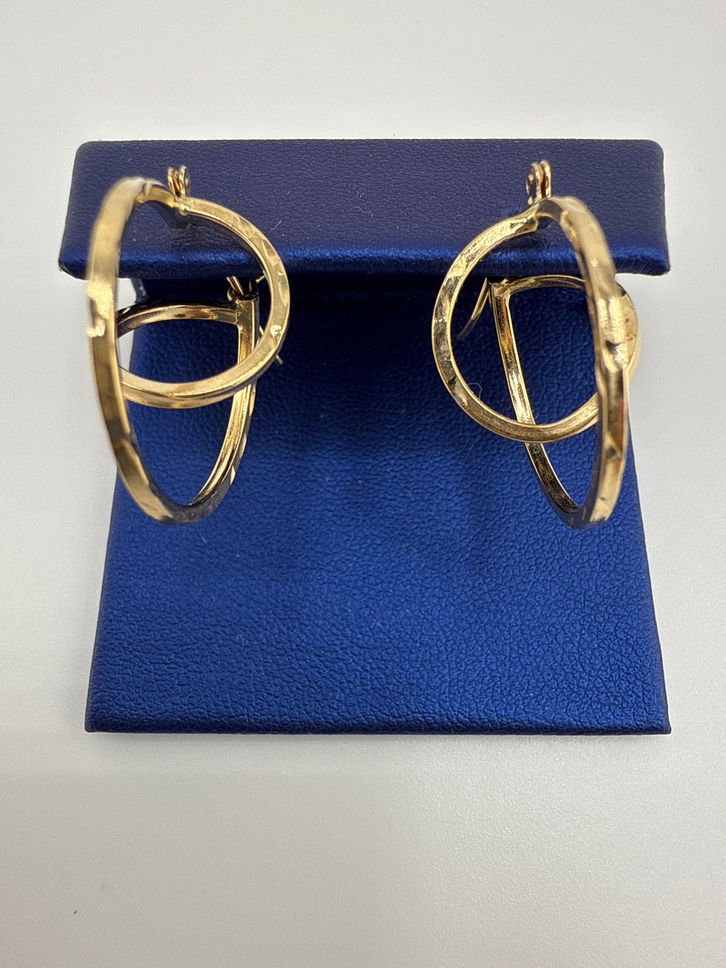 14k Gold Huggie Earrings