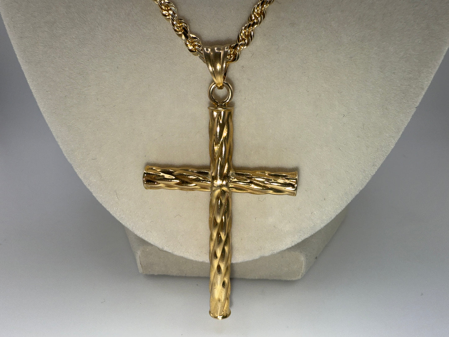 14k gold rope chain | 20 inches