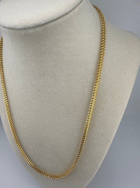 14k Franco Semi-Solid Gold Chain 20inch