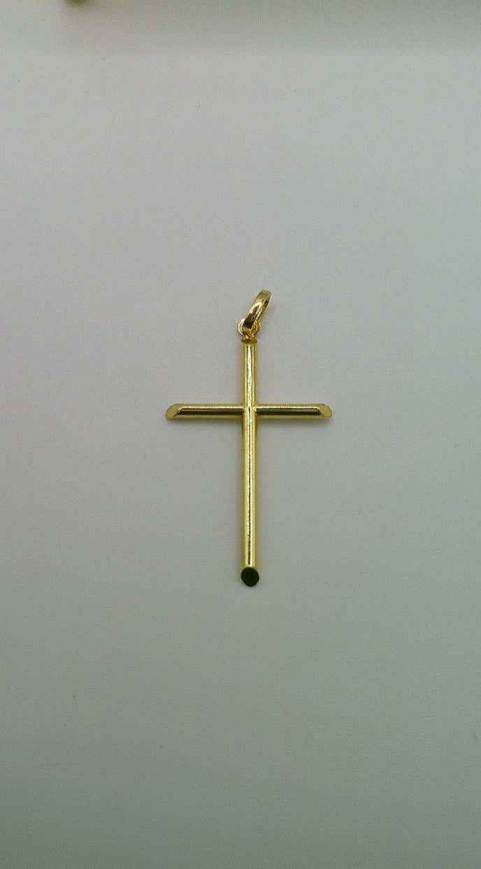14k gold cross pendant | crucifix | 1.6g