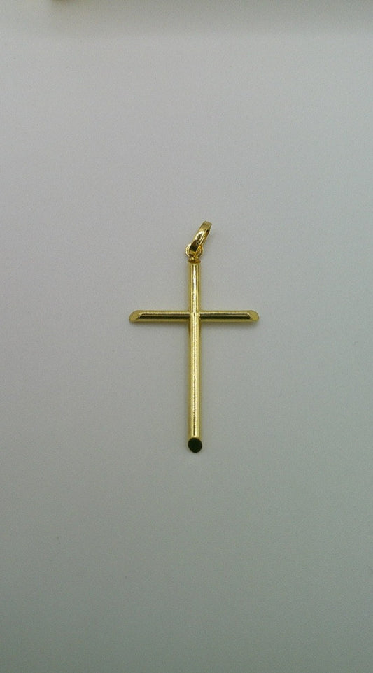 14k gold cross pendant | crucifix | 1.9g