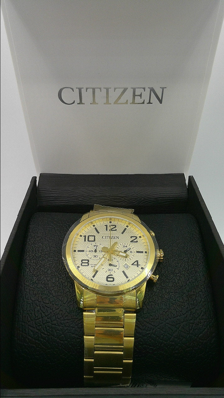 Citizen Watch | Yellow toned stainless steel | Quartz WR 50