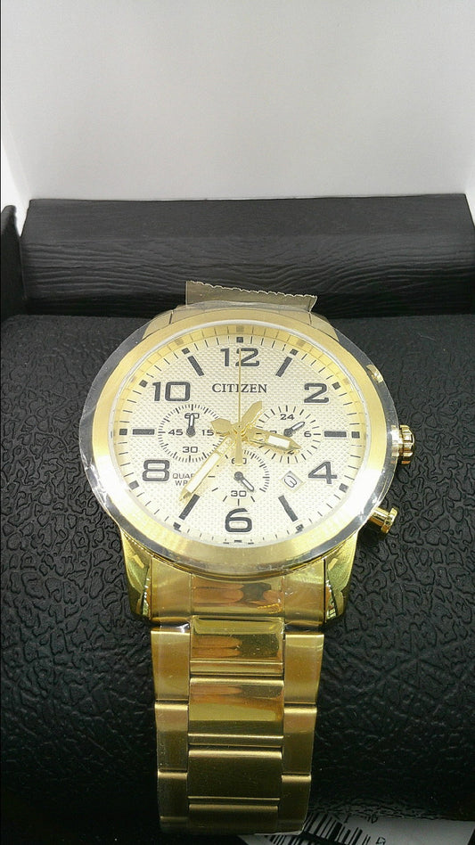 Citizen Watch | Yellow toned stainless steel | Quartz WR 50