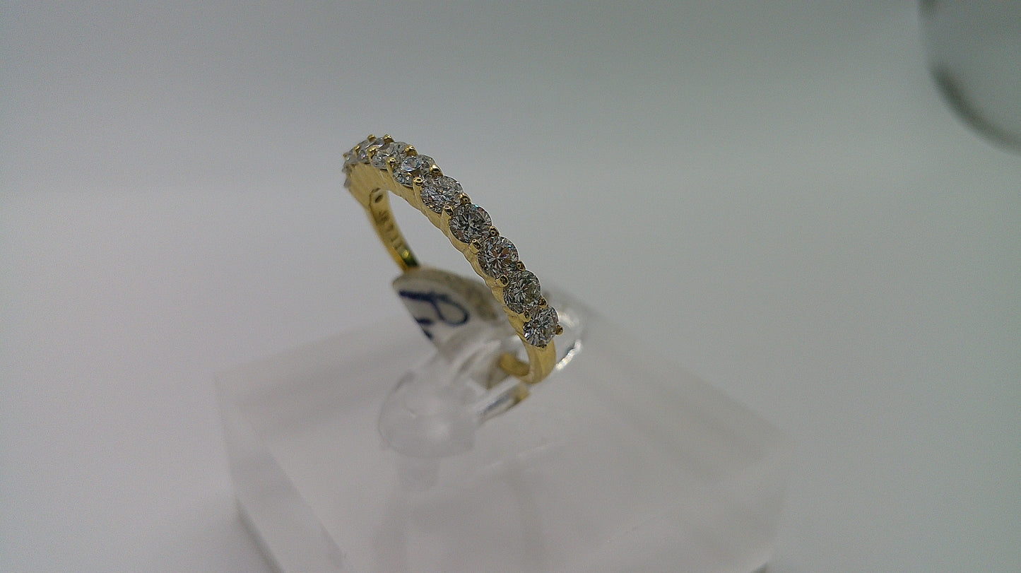 14k gold diamond ring | yellow gold | 1ct | size 7