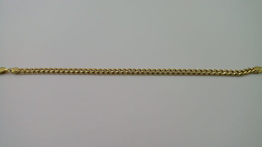 14k gold Miami Cuban link bracelet | 7 inches