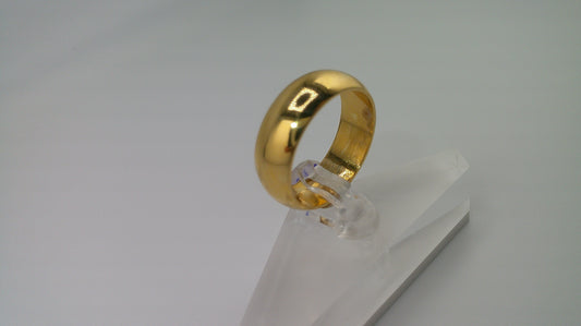 18k yellow gold ring | size 11