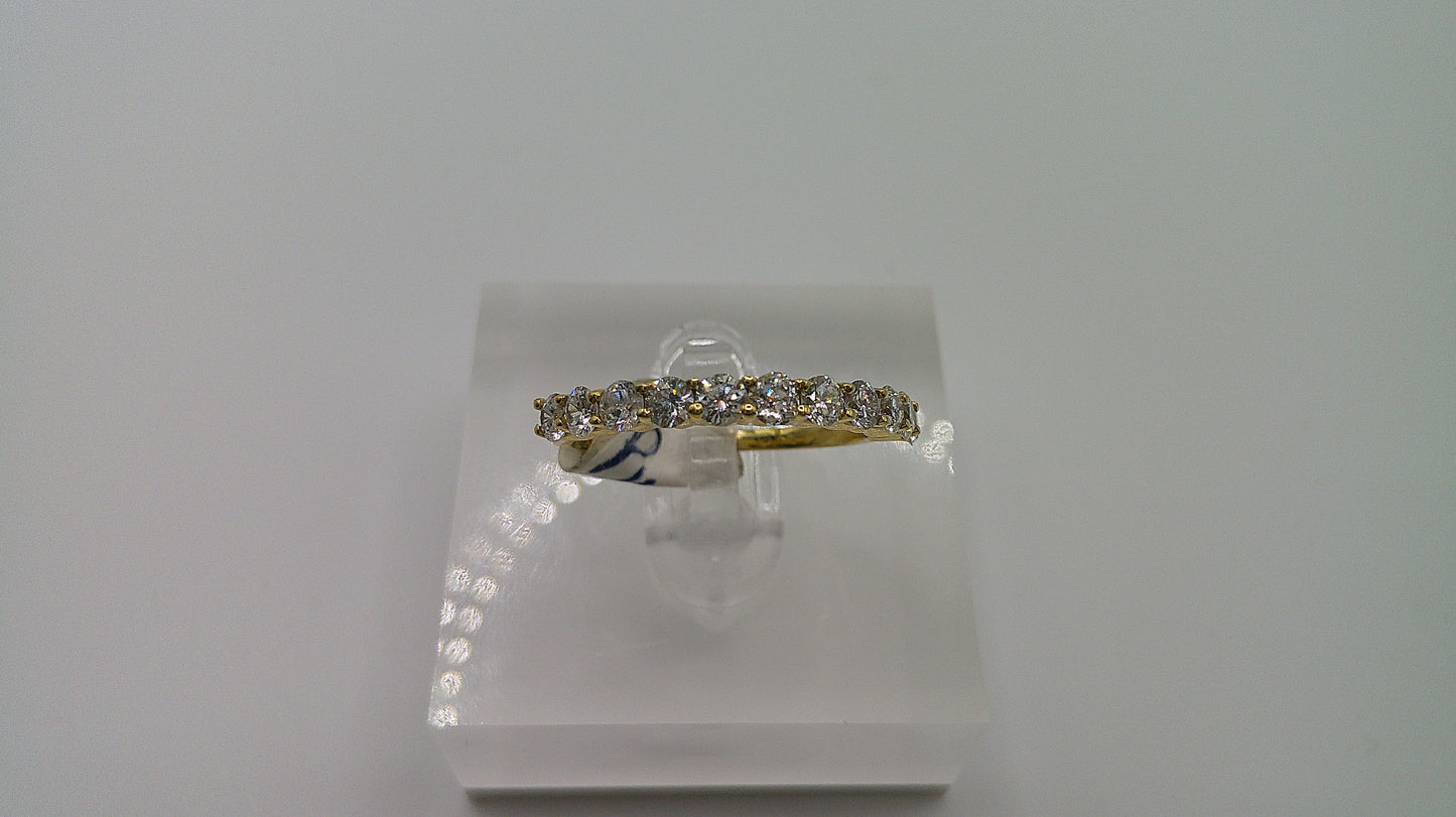 14k gold diamond ring | yellow gold | 1ct | size 7