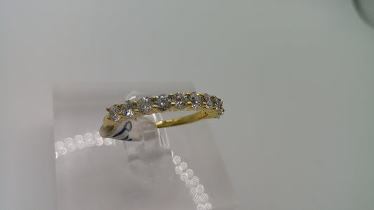 14k gold diamond ring | yellow gold | 1ct | size 7