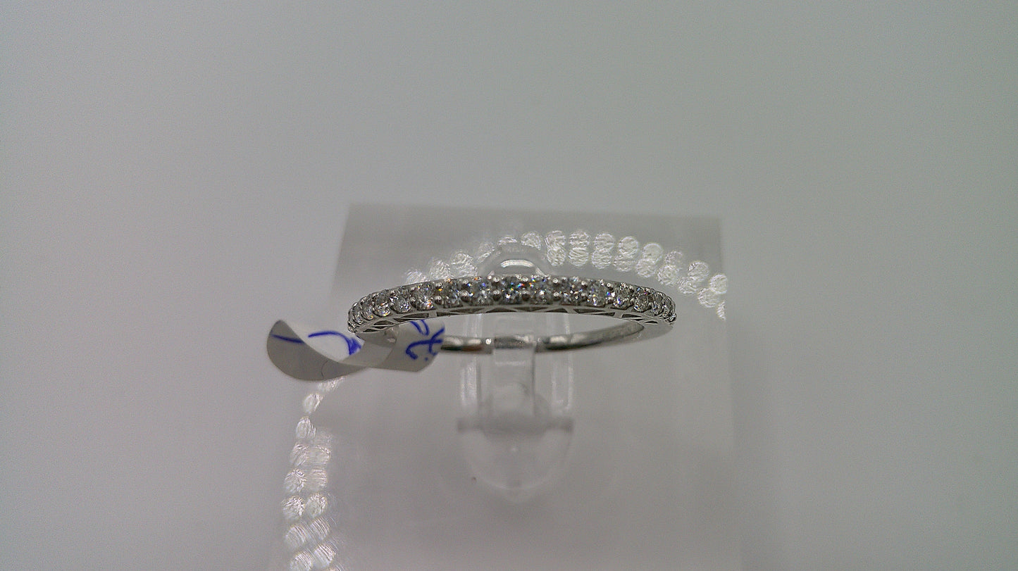 14k gold diamond ring | white gold | .25 ct | size 7