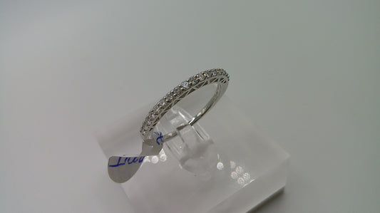 14k gold diamond ring | white gold | .25 ct | size 7