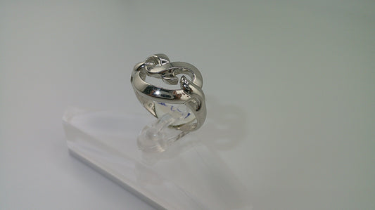14k white gold | infinity design | size 7.5