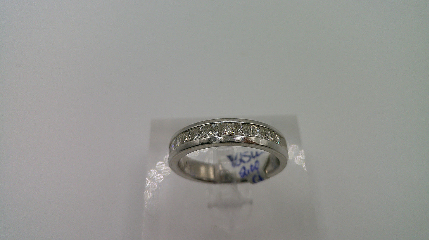 14k gold diamond ring | white gold | 1.25 ct | size 7