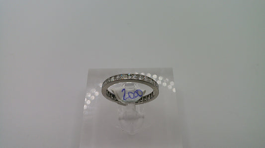 14k gold diamond ring | white gold | .5 ct | size 5
