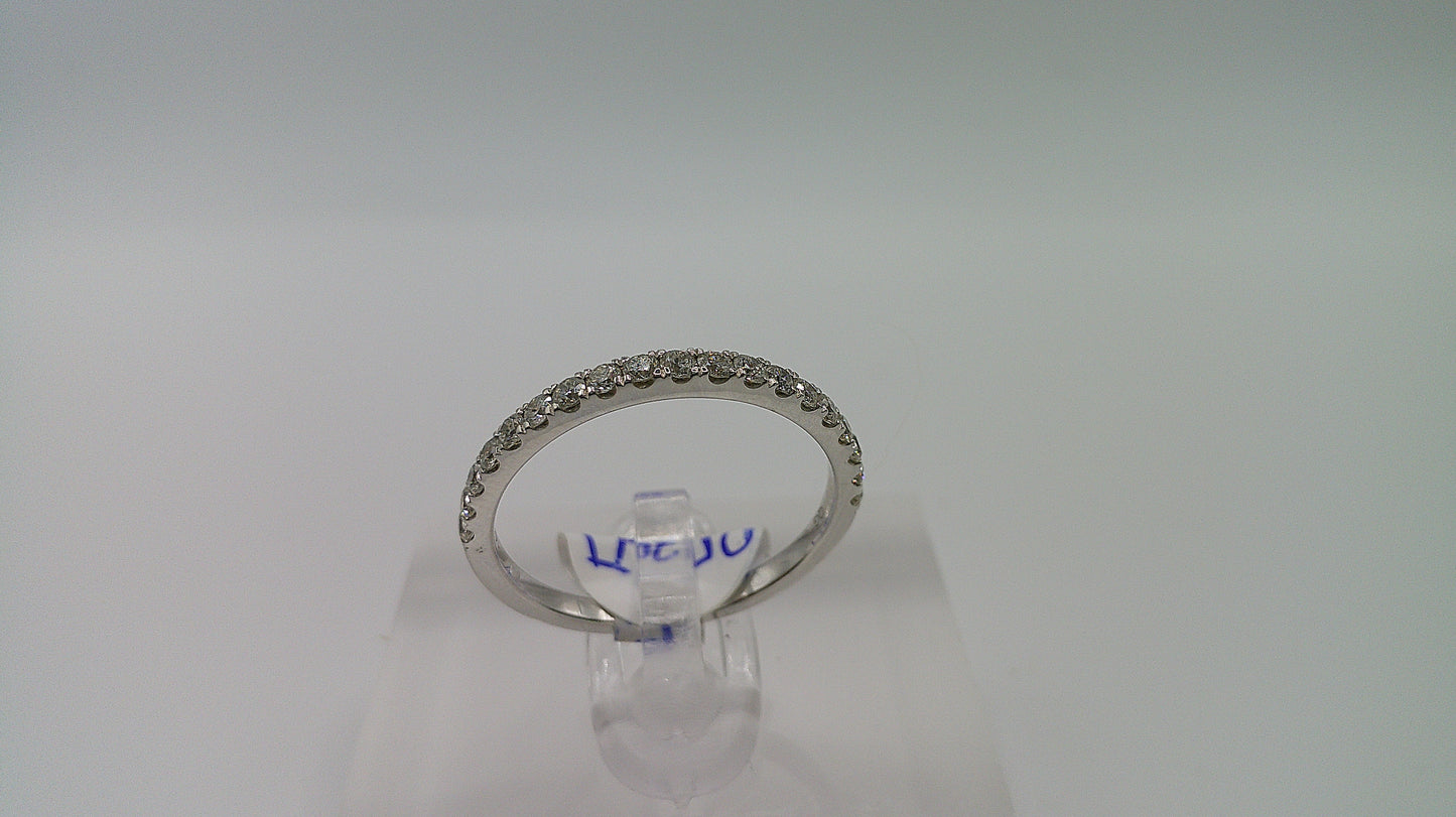 14k gold diamond ring | white gold | .4ct | size 7