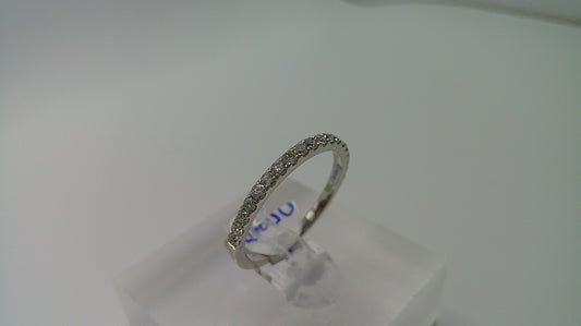 14k gold diamond ring | white gold | .4ct | size 7