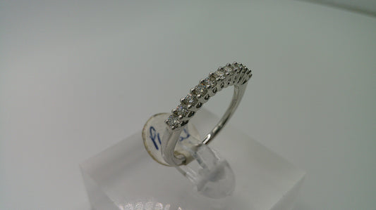 14k gold diamond ring | white gold | .31ct | size 7