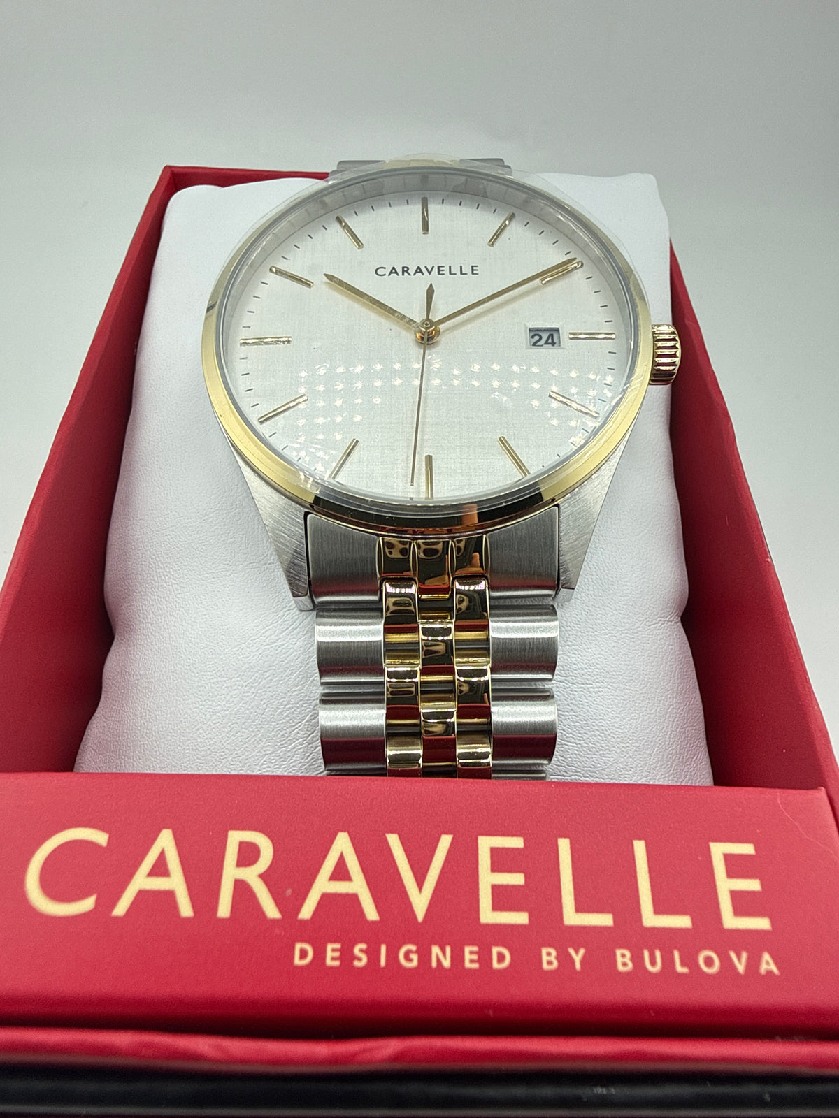Caravelle By Bulova Two-Toned Watch