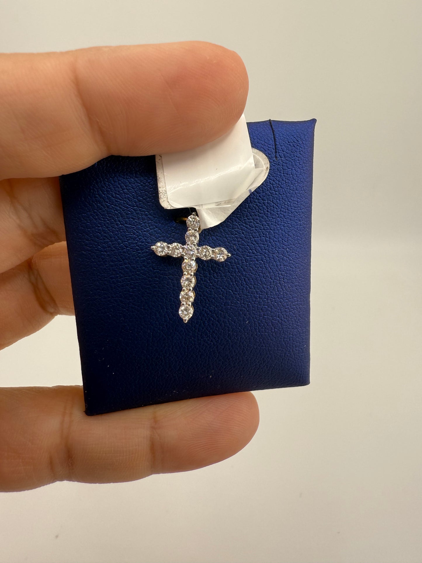 14k yellow gold diamond pendant | 0.4ct