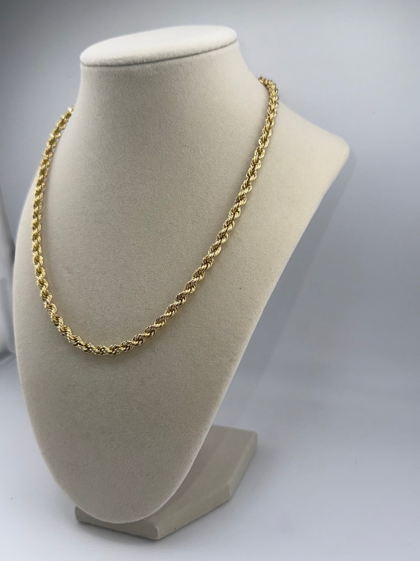 14k gold Rope chain | 17 inches