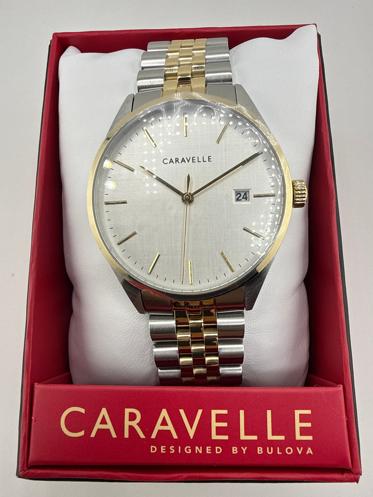 Caravelle By Bulova Two-Toned Watch