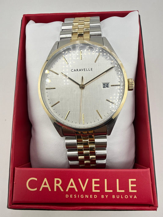 Caravelle By Bulova Two-Toned Watch