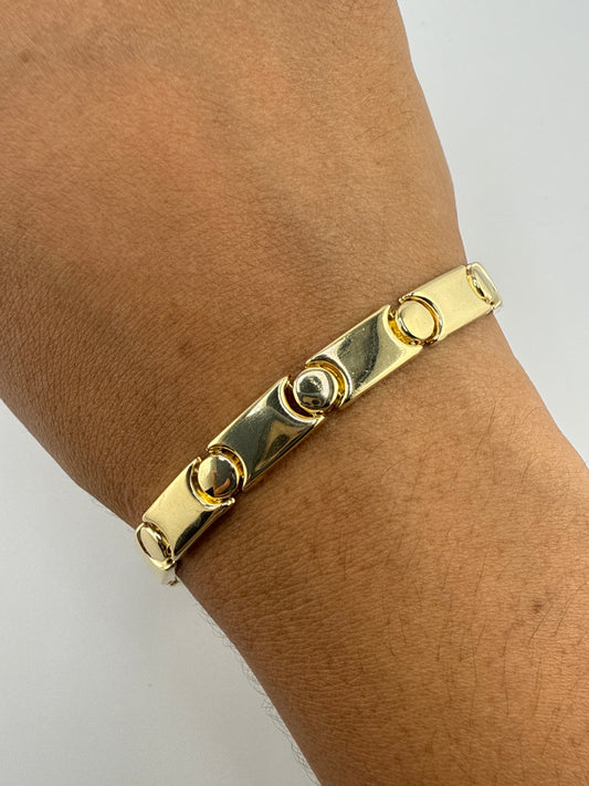 14k yellow gold bracelet
