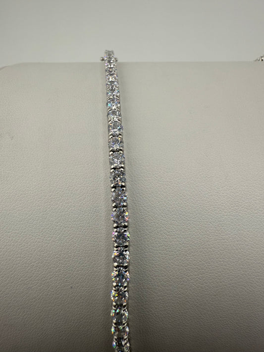 Circle Zirconia Tennis Bracelet