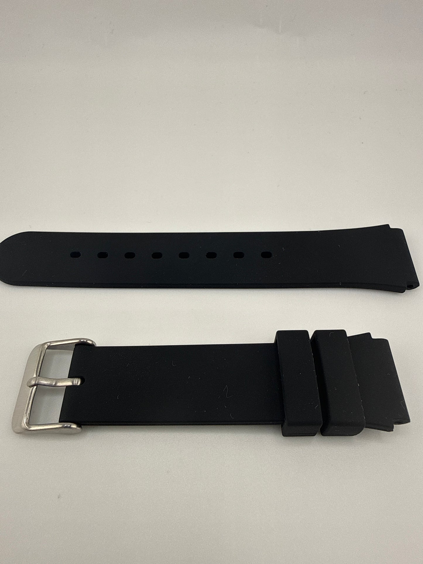 Black Smooth Silicone Rubber Stainless Steel