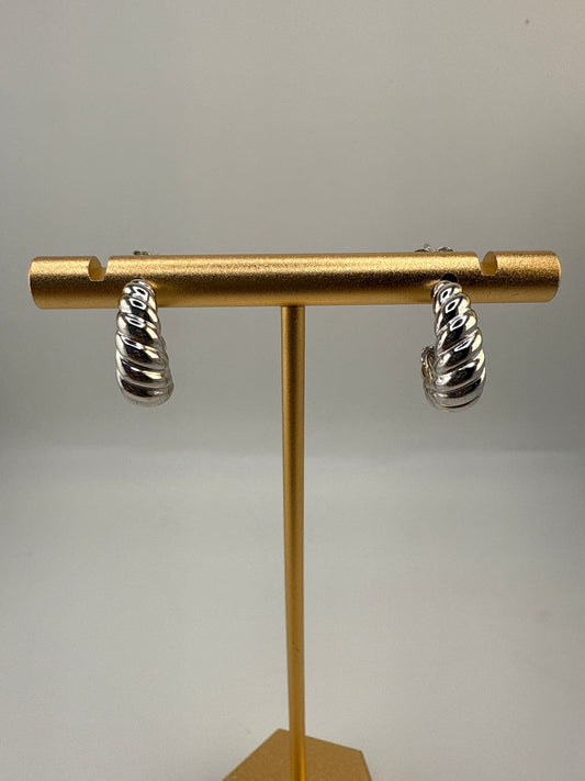 Sterling Silver Shrimp Earrings