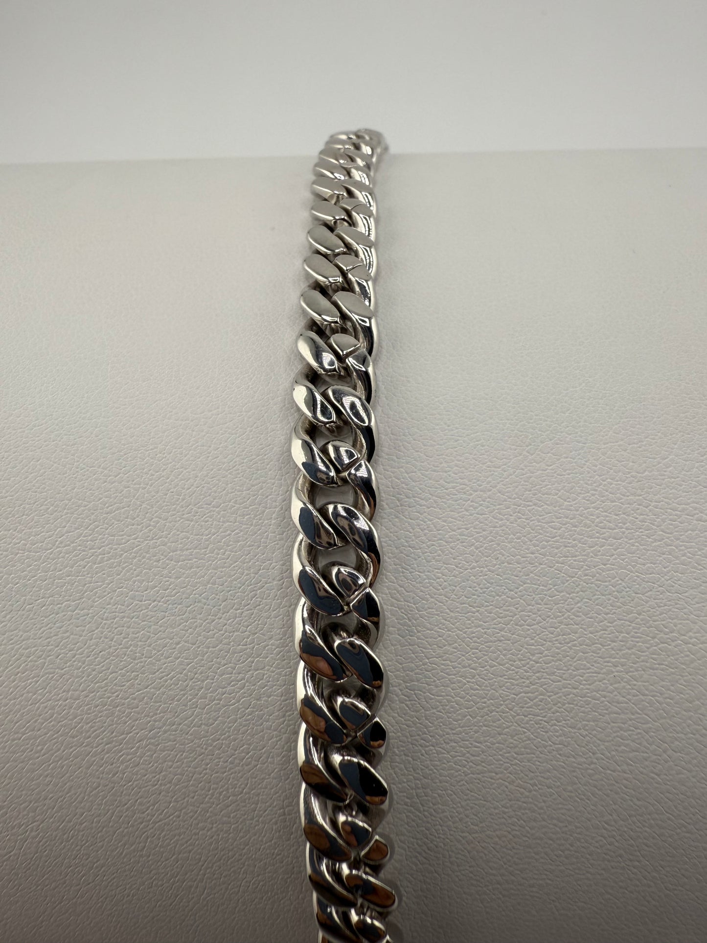 Sterling Silver Cuban Link Bracelet