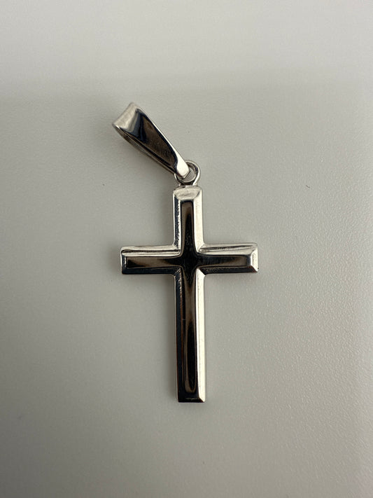 Sterling Silver, Small Cross Pendant
