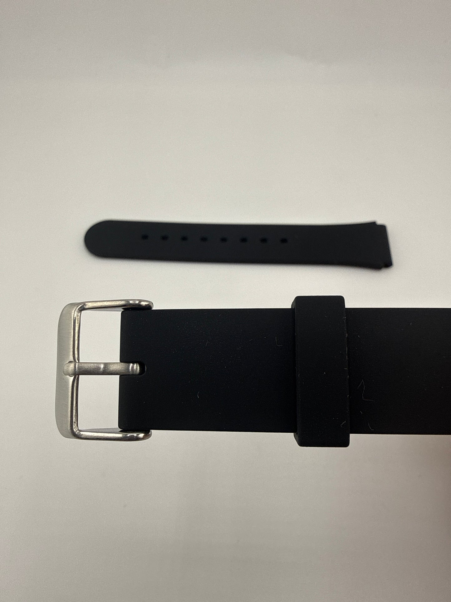 Black Smooth Silicone Rubber Stainless Steel