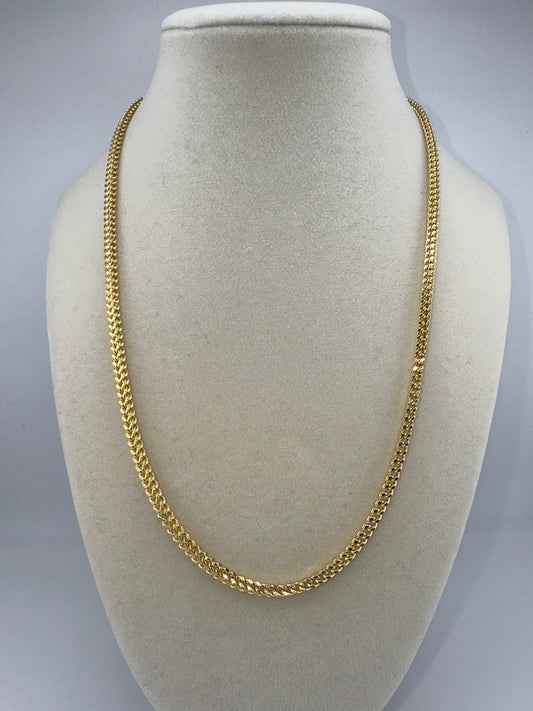14k Franco Semi-Solid Gold Chain 20inch