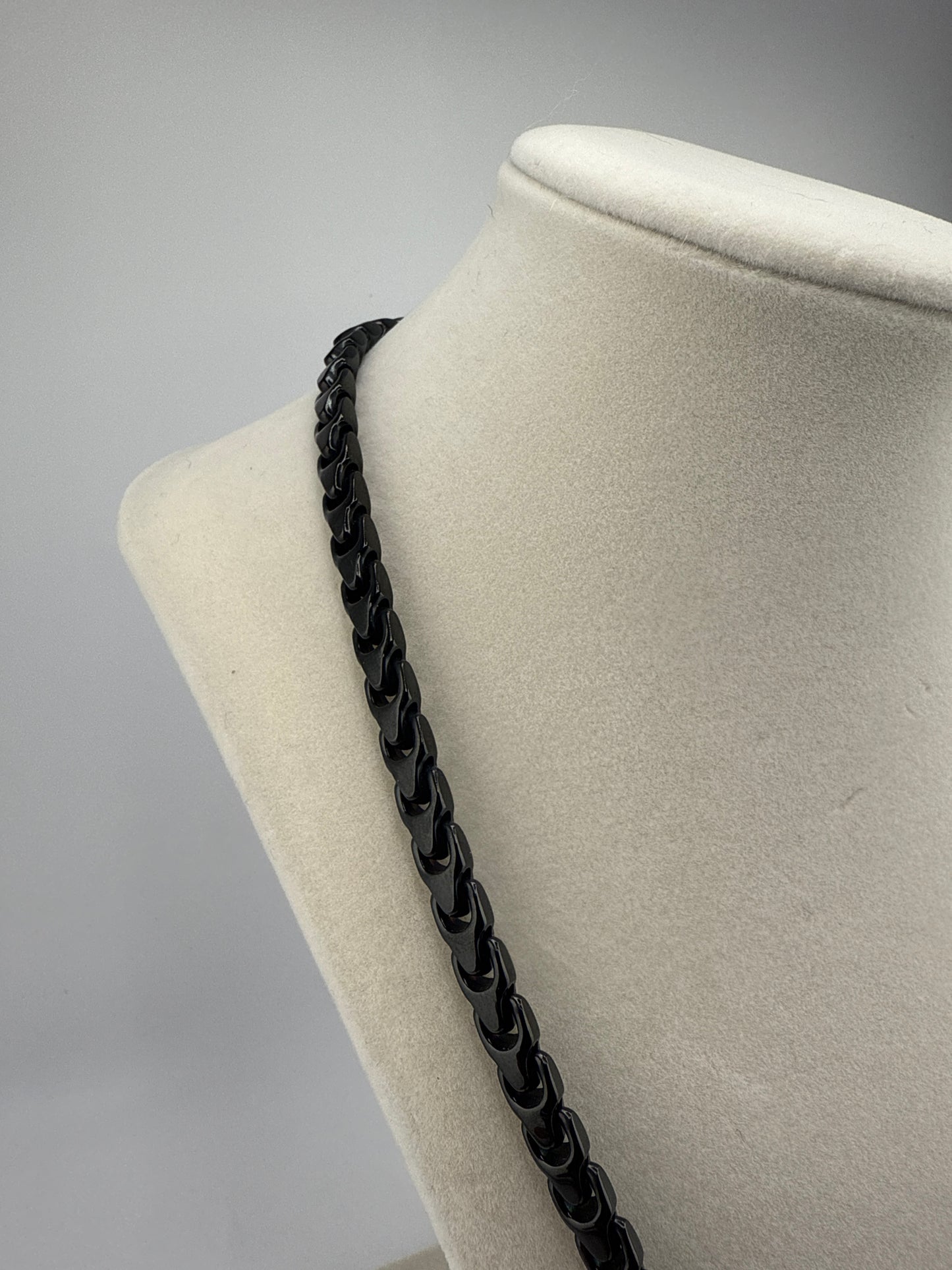 Stainless Steel Bulova Chain and Bracelet Set