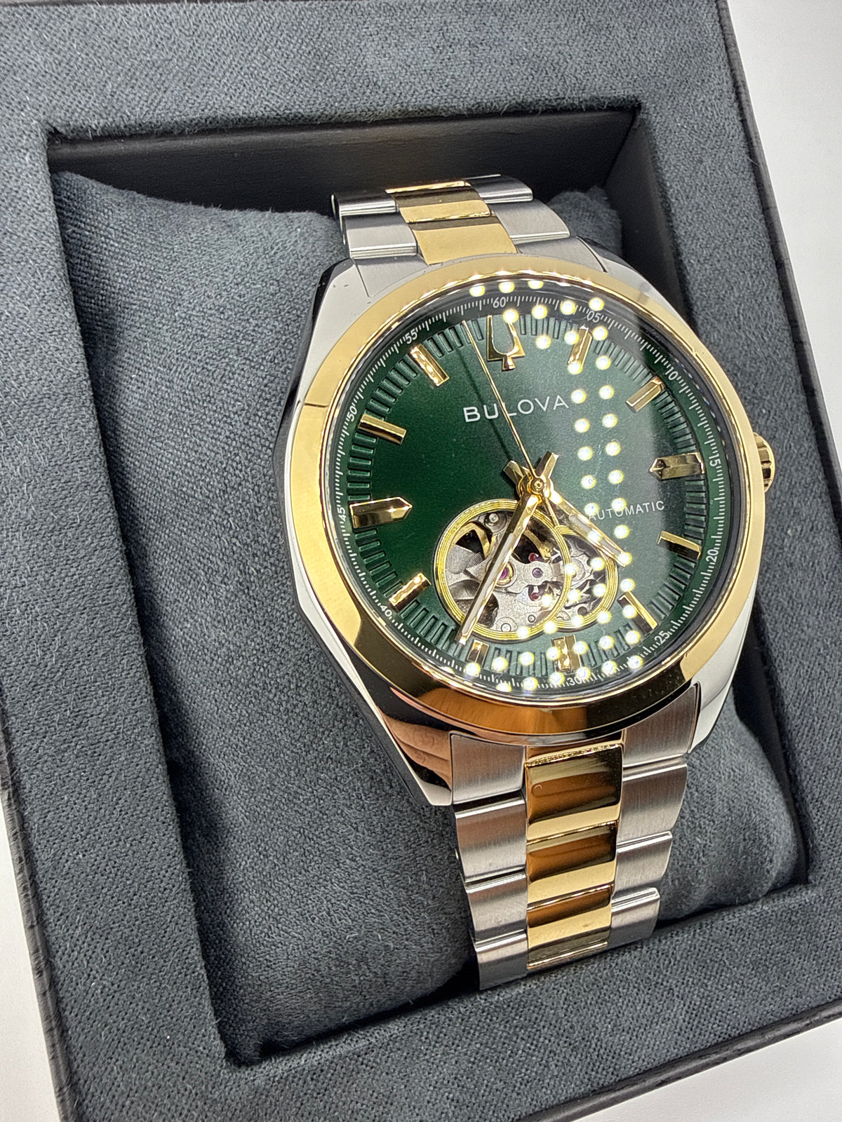 Bulova Surveyor Automatic Green Dial