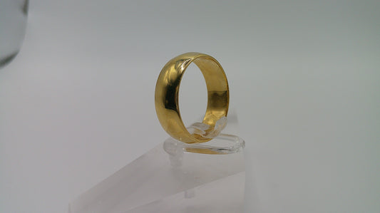 14k gold ring band | size 5.5