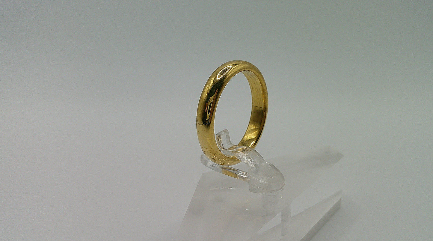 14k gold ring band | thin | size 7