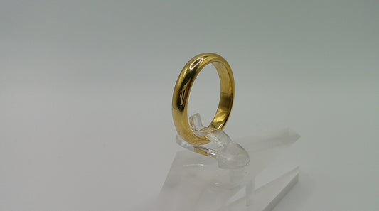 14k gold ring band | size 5