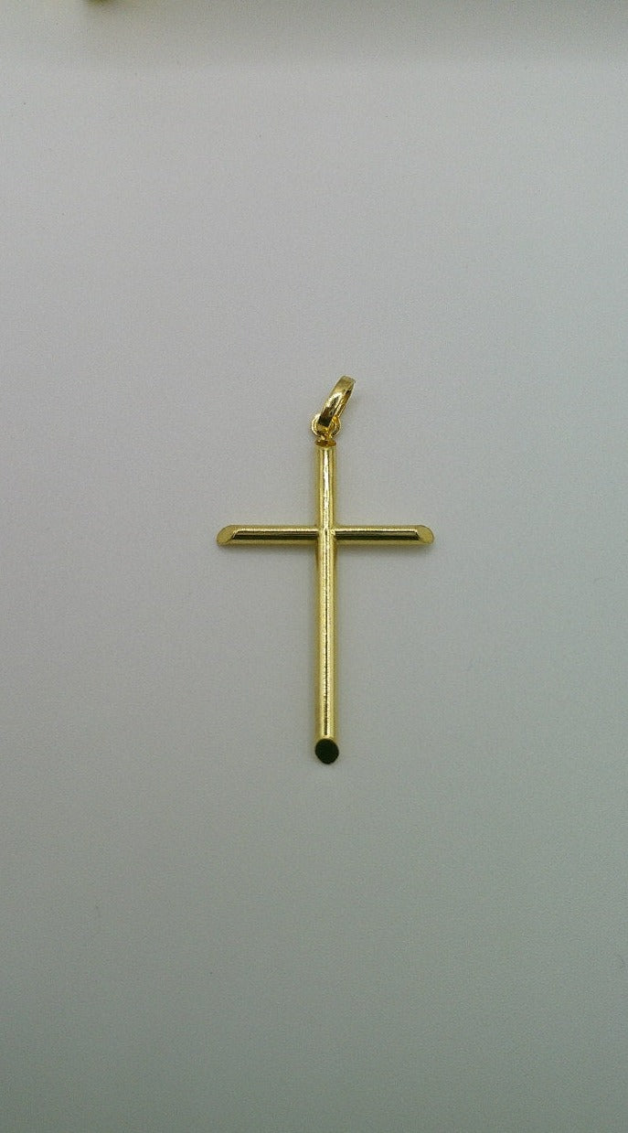 14k gold cross pendant | crucifix | 2.0g