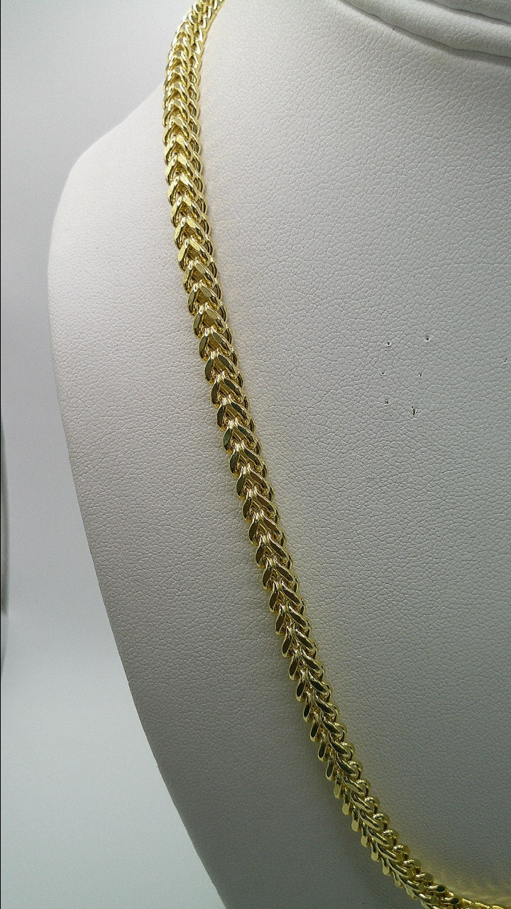 14k Franco semi-solid gold link chain | 19.5 inches