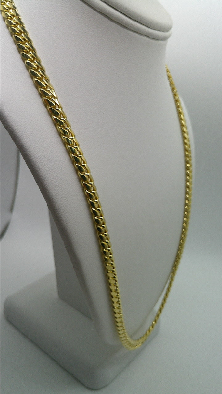 14k solid gold Miami Cuban link chain | 24 inches