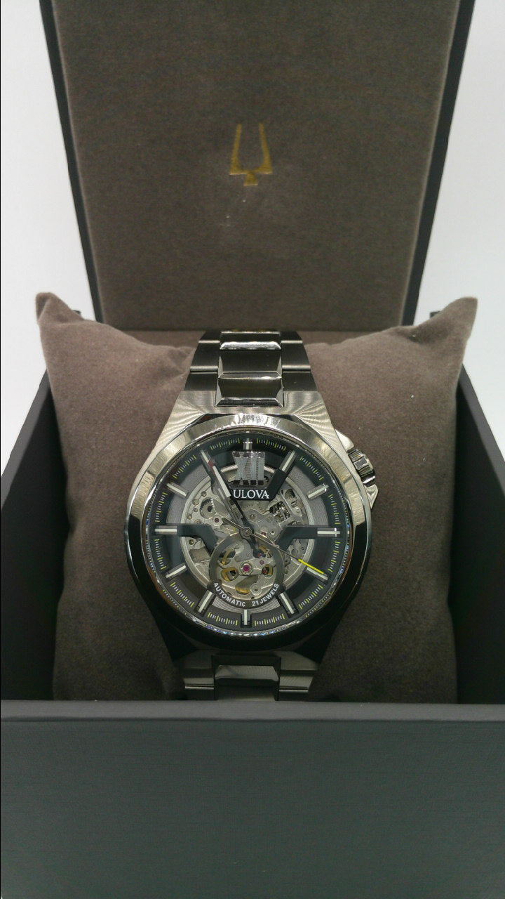 Bulova Watch | Sapphire Crystal | Automatic (no batter needed) | Mechanical face | Stainless steel band