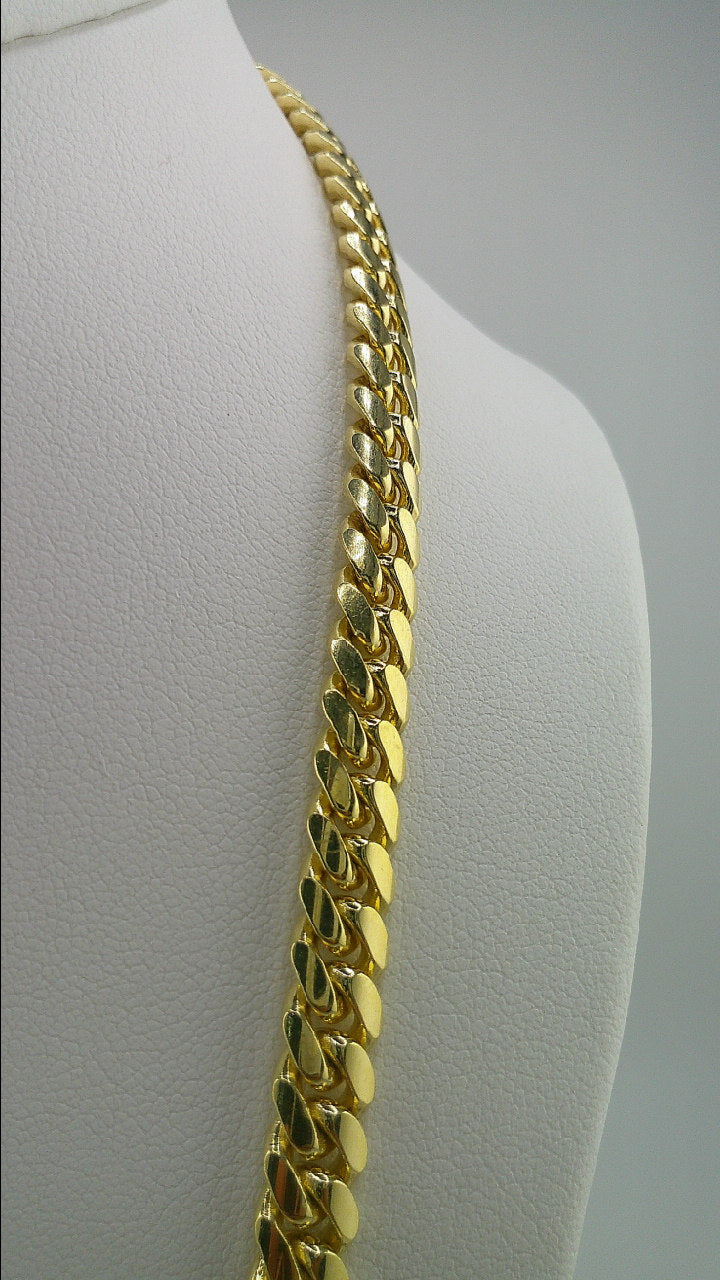 14k solid gold Miami Cuban link chain | 24 inches