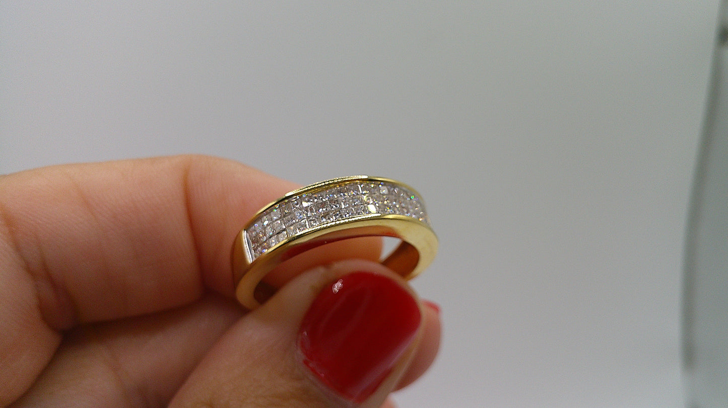 14k yellow gold Diamond engagement ring | 1.0 carat | size 7.5